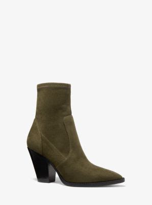 michael kors dover boots|Dover Faux Suede Ankle Boot .